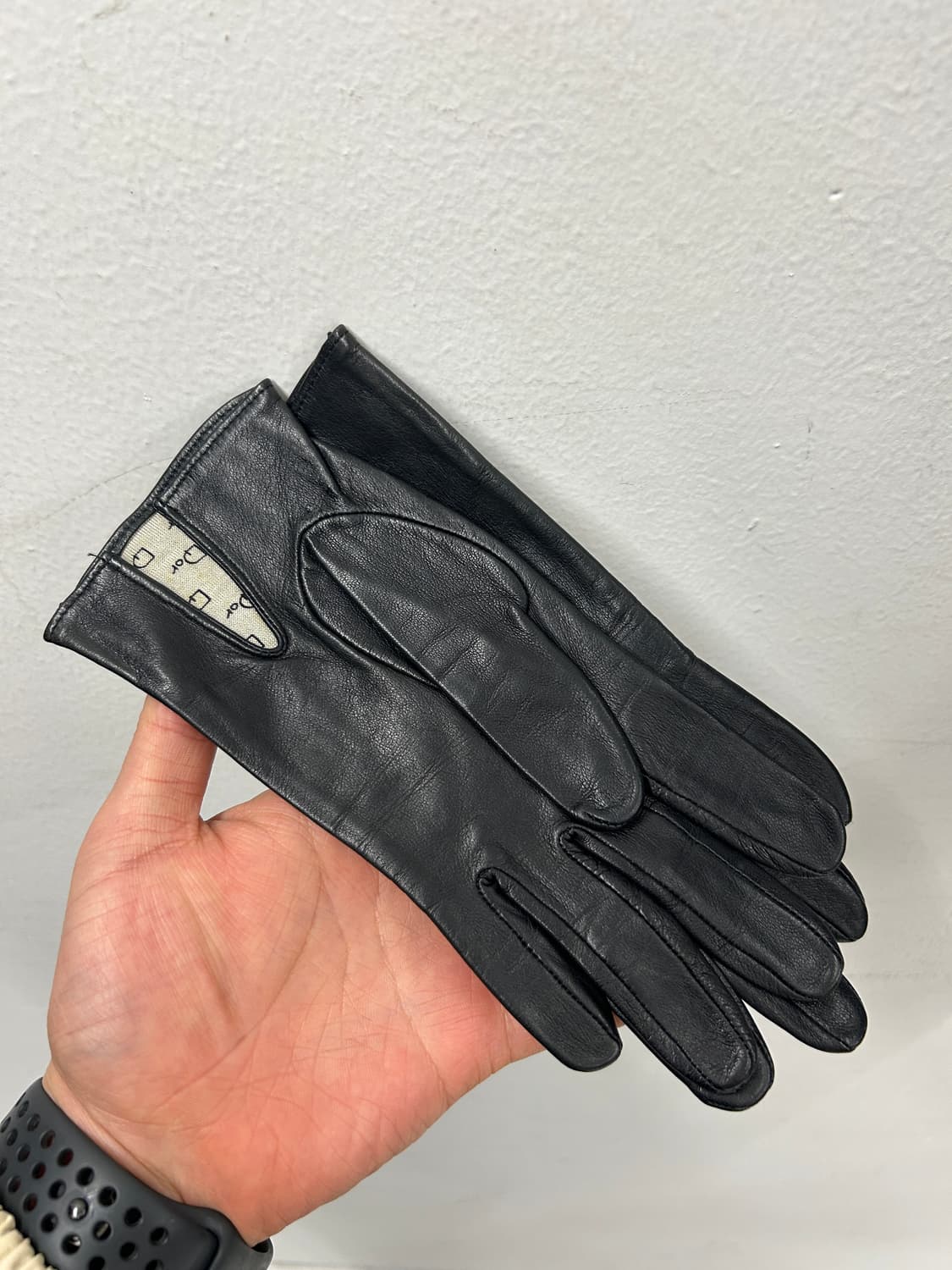 빈티지 디올 가죽 장갑 상품이미지2