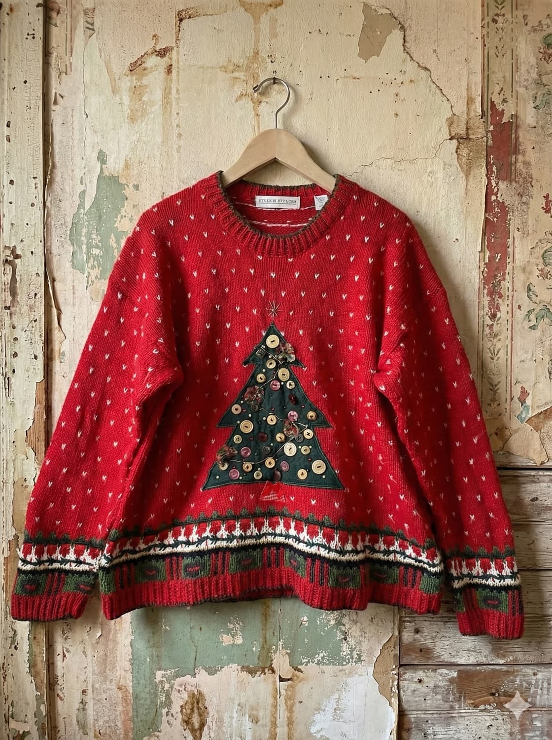 발레리 스티븐스(Valerie Stevens)의 크리스마스 니트 상품이미지1
