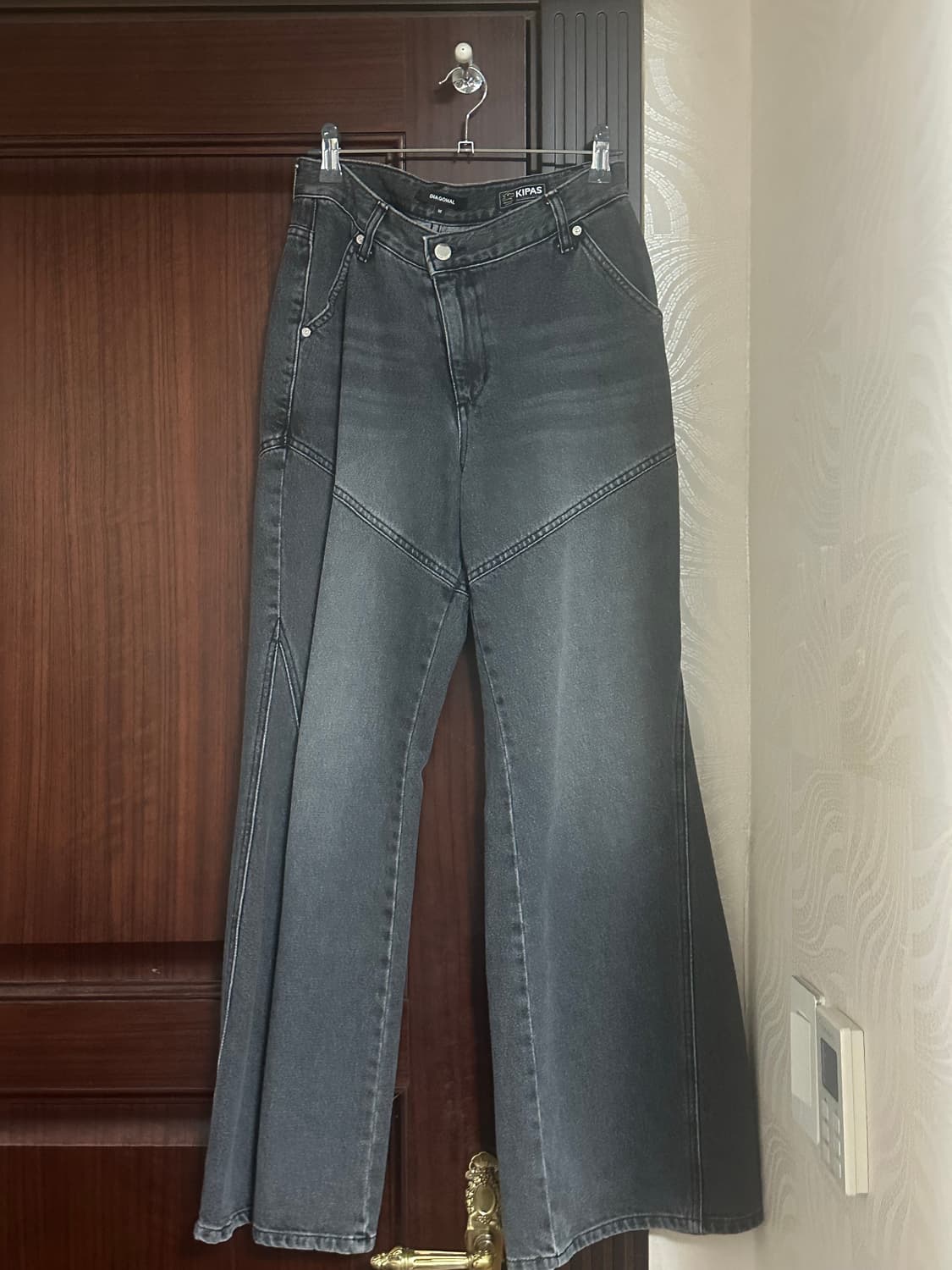 DIAGONAL BOOTS CUT DENIM PANTS M 상품이미지7