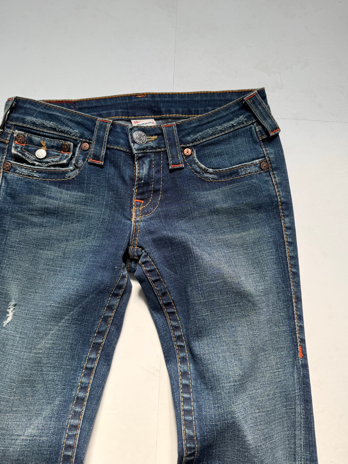 TRUE RELIGION 진청 워싱 부츠컷  상품이미지4