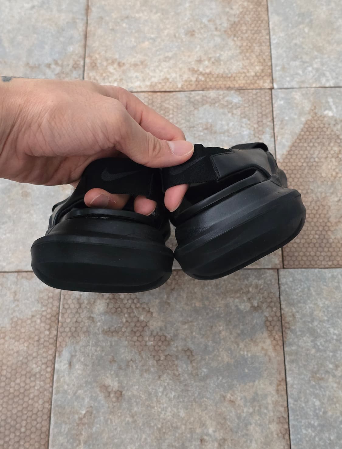 (240)나이키 플락티스크 샌들  상품이미지7