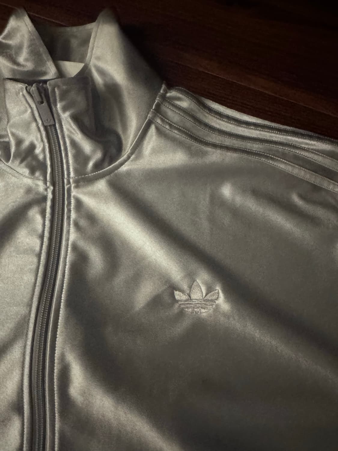 아디다스 파이어버드 트랙탑 실버 xl 상품이미지2