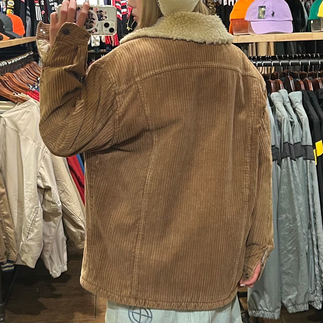 [HI] 리바이스 골덴 자켓 브라운 상품이미지5