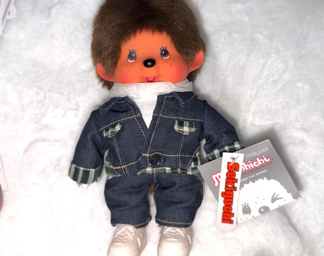 데님 몬치치 인형 상품이미지1