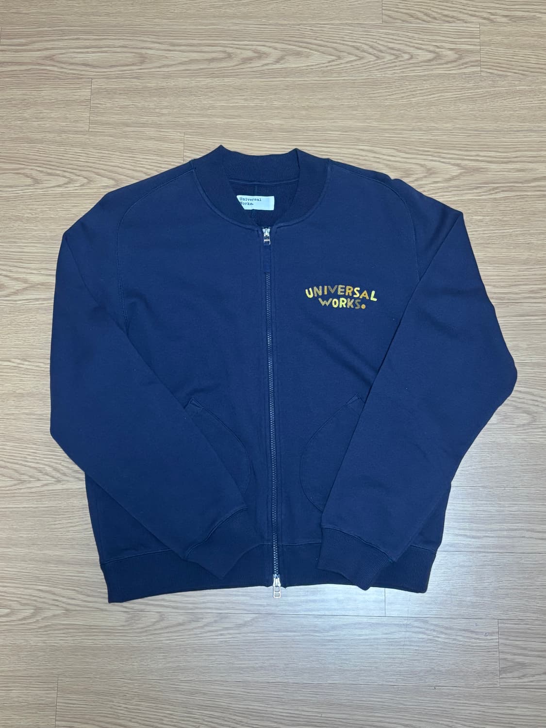 유니버셜웍스 코튼 ma-1 네이비 자켓 L 상품이미지1