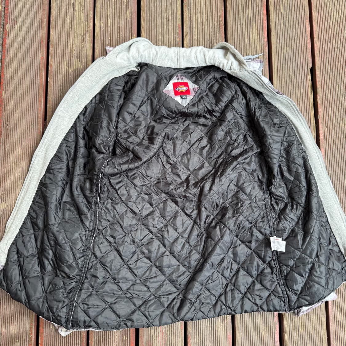 디키즈 체크 후드자켓 상품이미지6