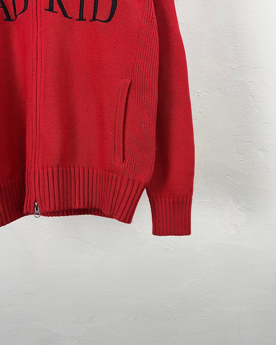 폴로 랄프로렌 레드 치프키프 마드리드 패치업 니트 집업 자켓 상품이미지5