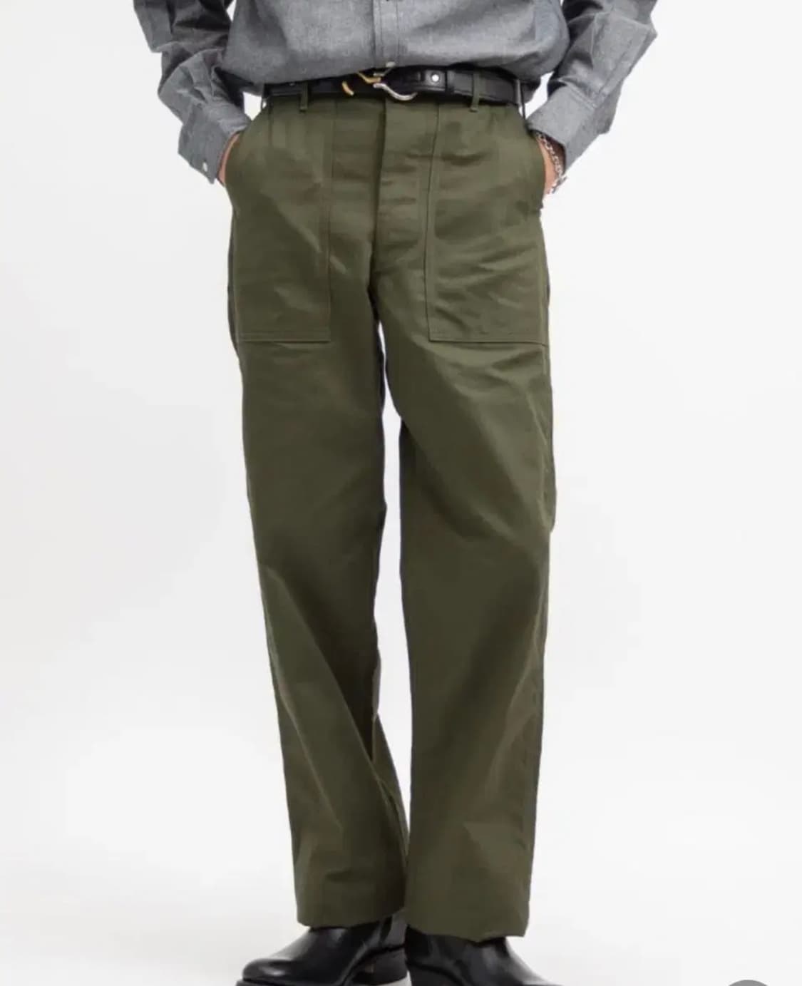 아나토미카 헤링본 트윌 퍼티그팬츠 30 상품이미지6