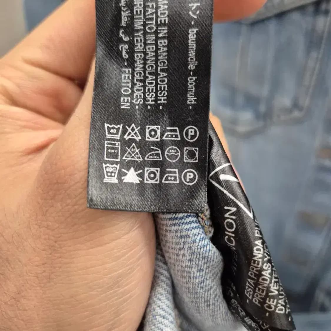 ZARA 데님 롱 원피스 L 상품이미지6