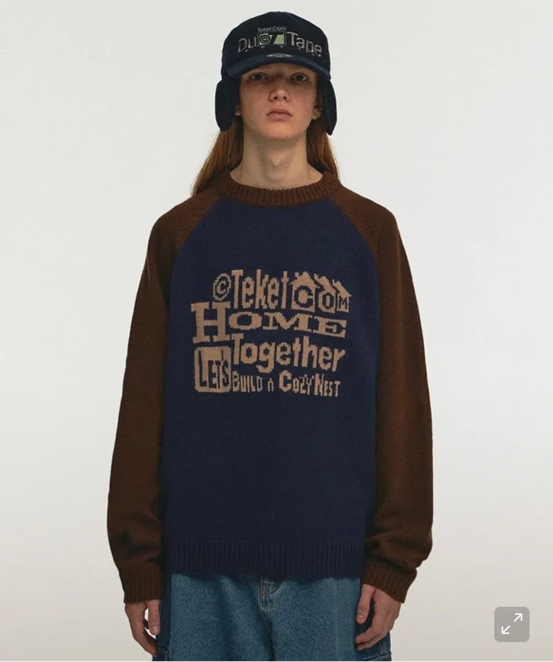 테켓 니트 L 상품이미지1