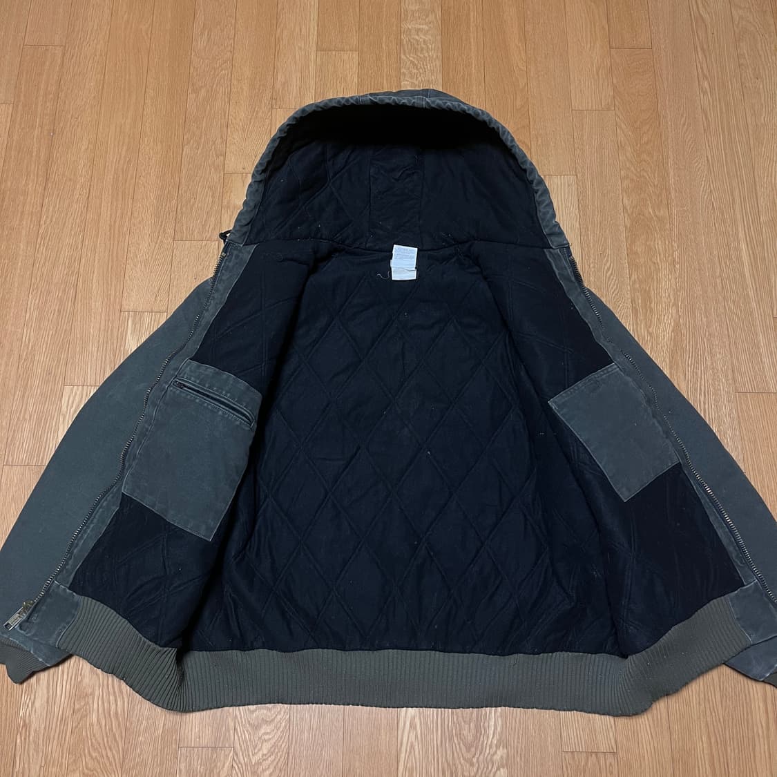 [XXL] 00s 빈티지 칼하트 J130 덕 액티브 자켓 Mos 상품이미지2