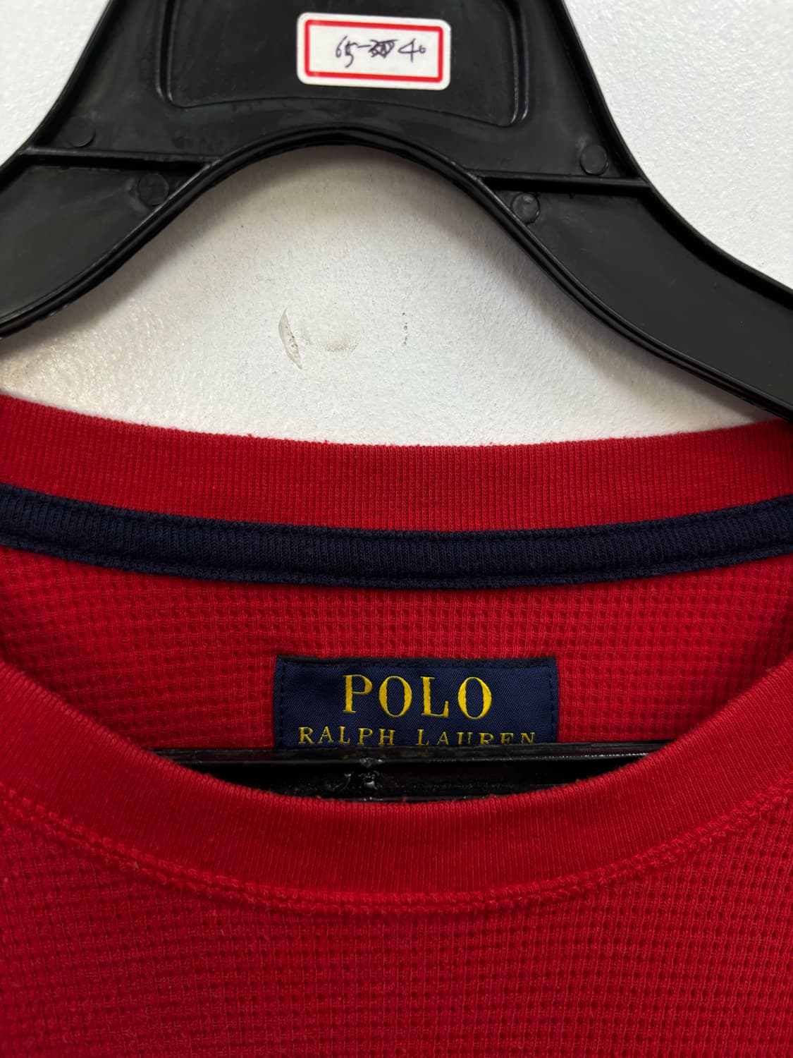 폴로랄프로렌 와플 긴팔티 상품이미지3