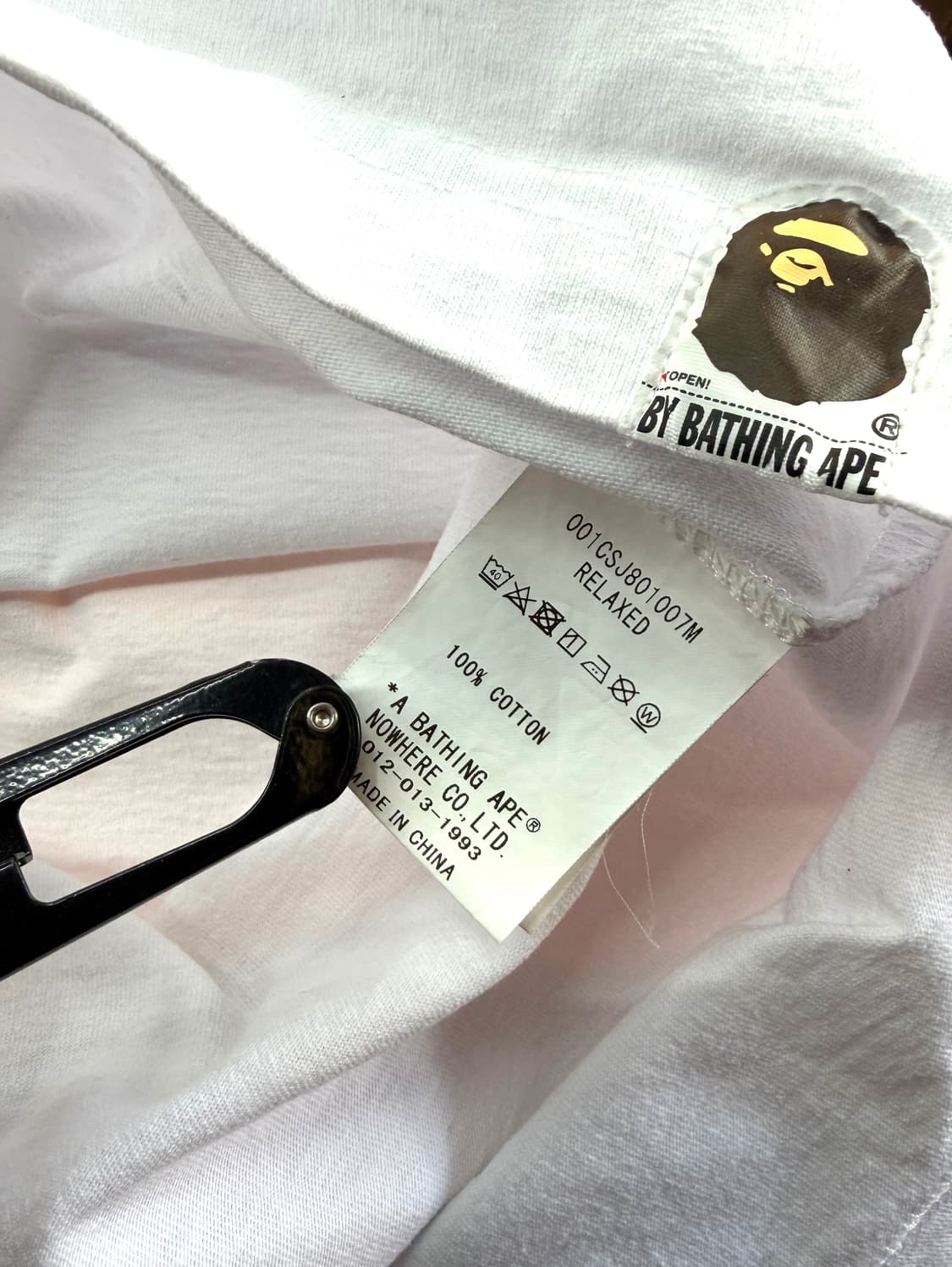 L/ 베이프 30주년 레터링 프린팅 반팔 상품이미지10