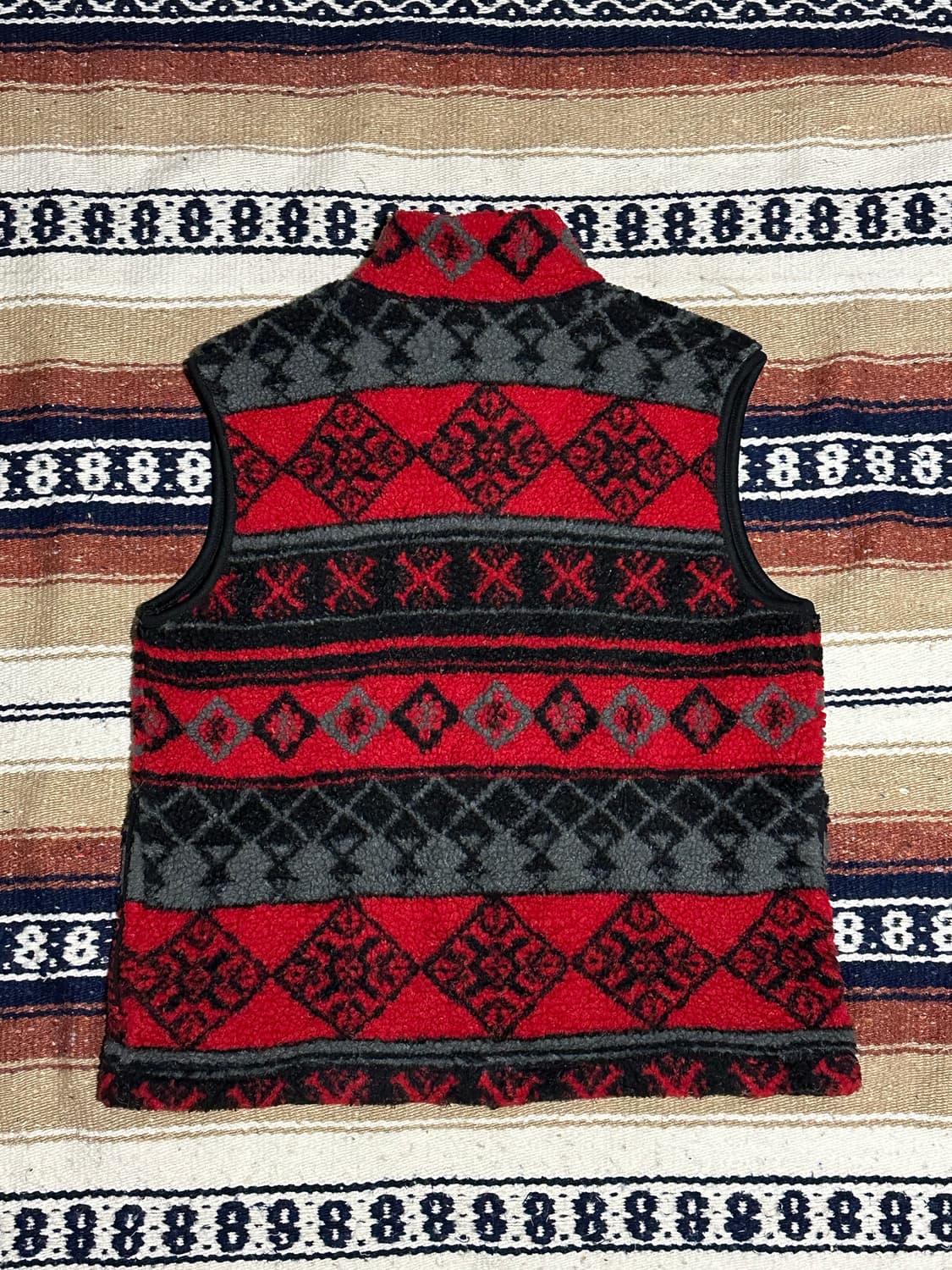 [빈티지] •North West Blue Fleece Vest 상품이미지5