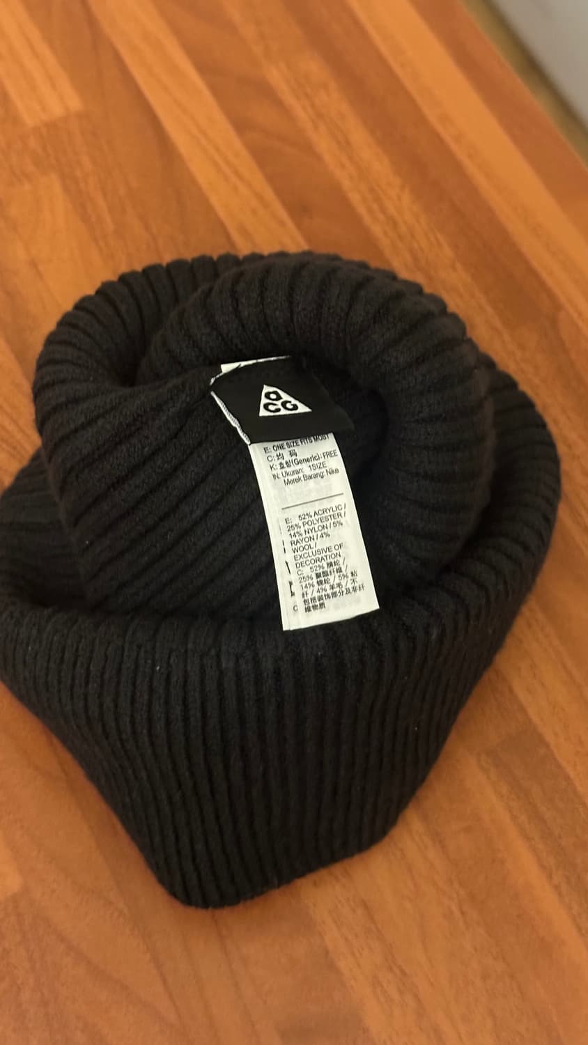 나이키 ACG Nike ACG 비니 블랙 상품이미지2