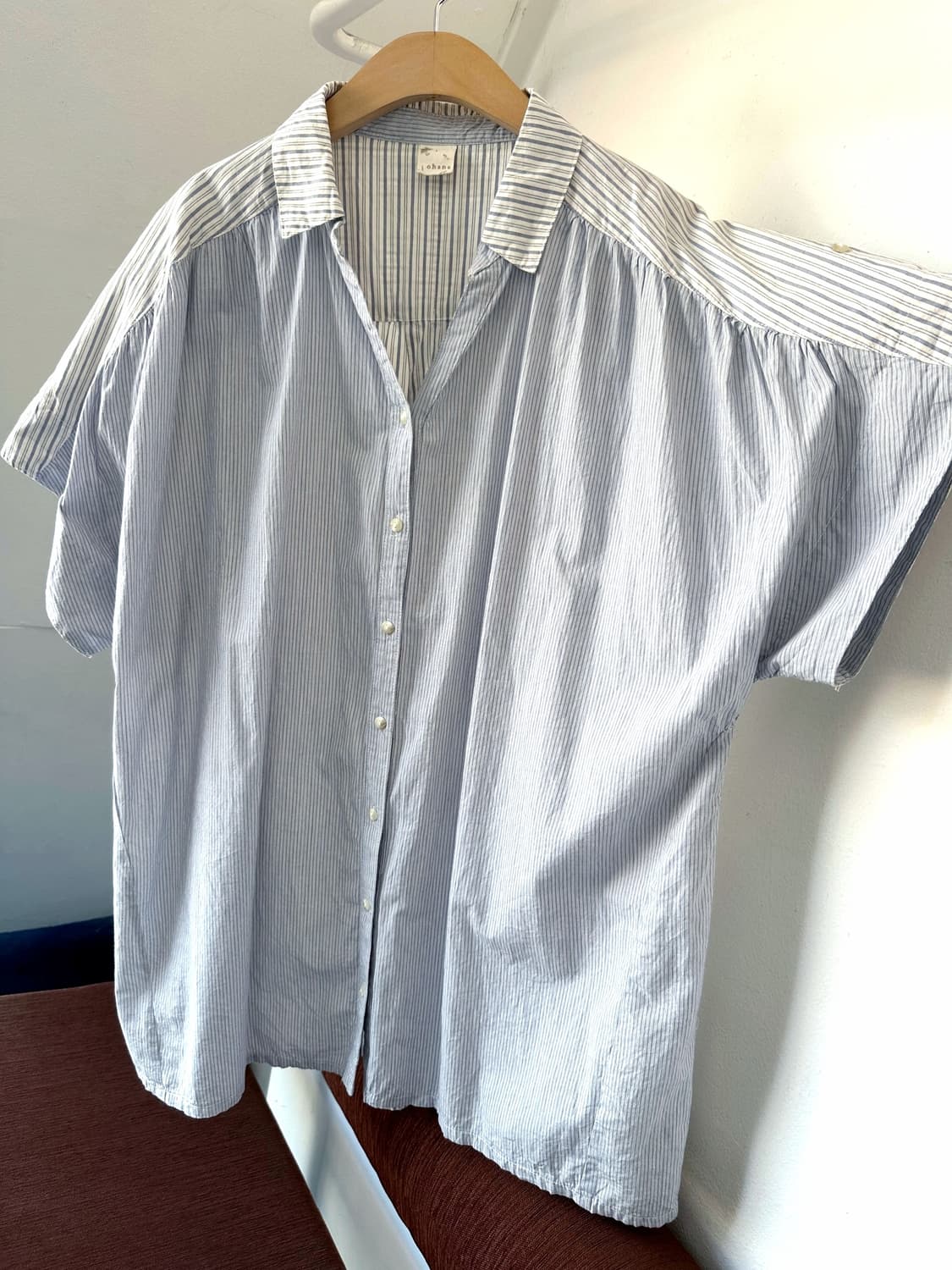 Wide silhouette High gauge tunic shirt 상품이미지6