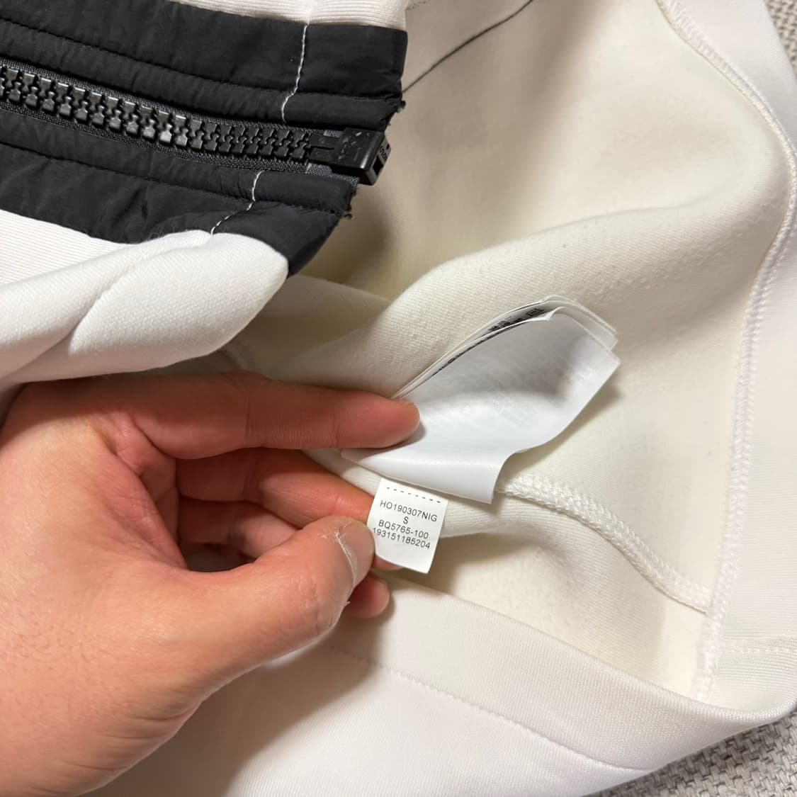 조던 엔지니어드 화이트 기모 자켓 상품이미지5