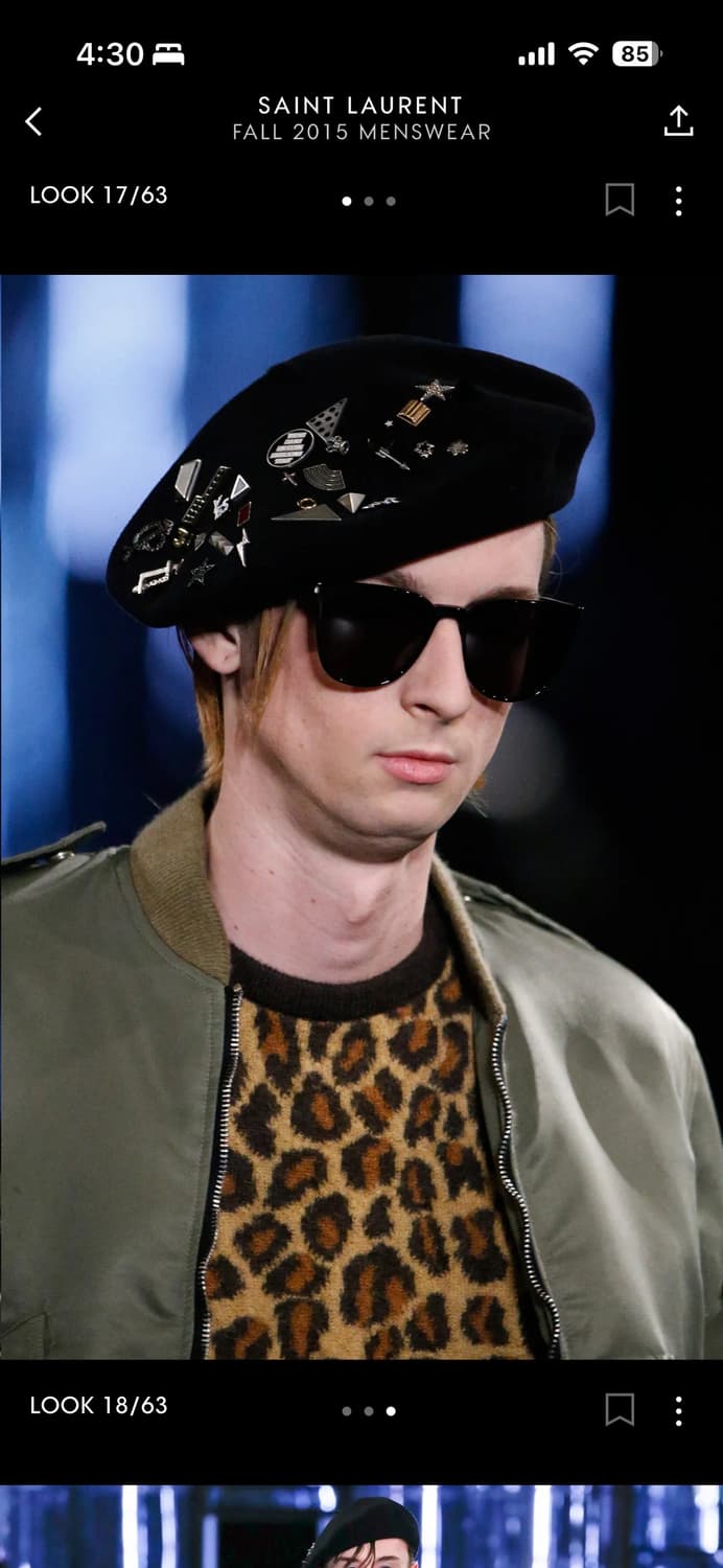 15fw 생로랑 파일럿 코튼 재킷 상품이미지1