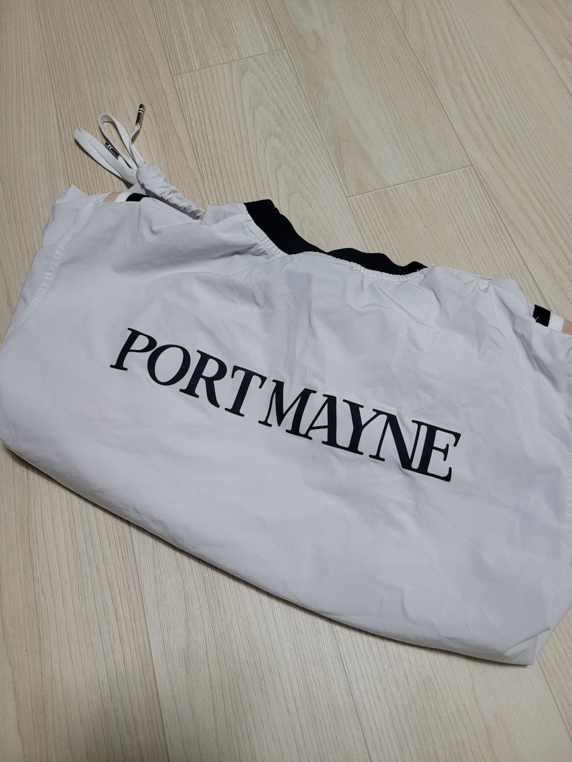 포트메인 로프 스트링 하프 피스테 오프화이트 S 상품이미지6