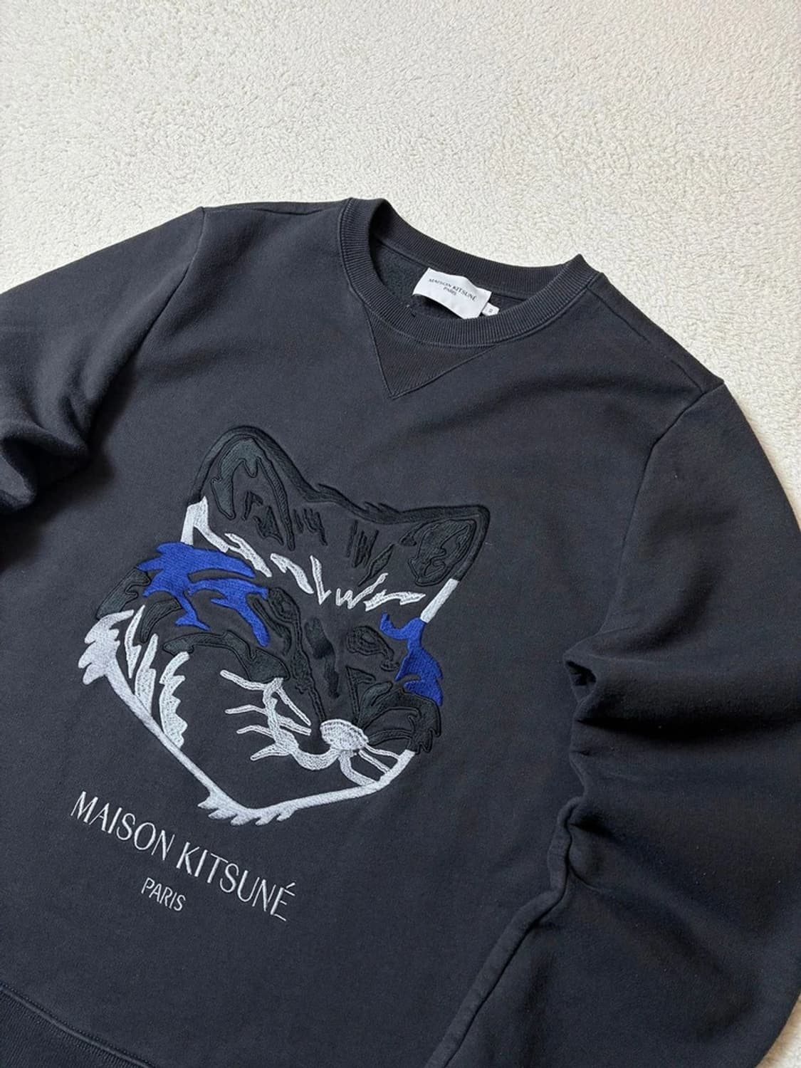 메종키츠네 21ss 빅 폭스 자수 맨투맨 PN7574 상품이미지2