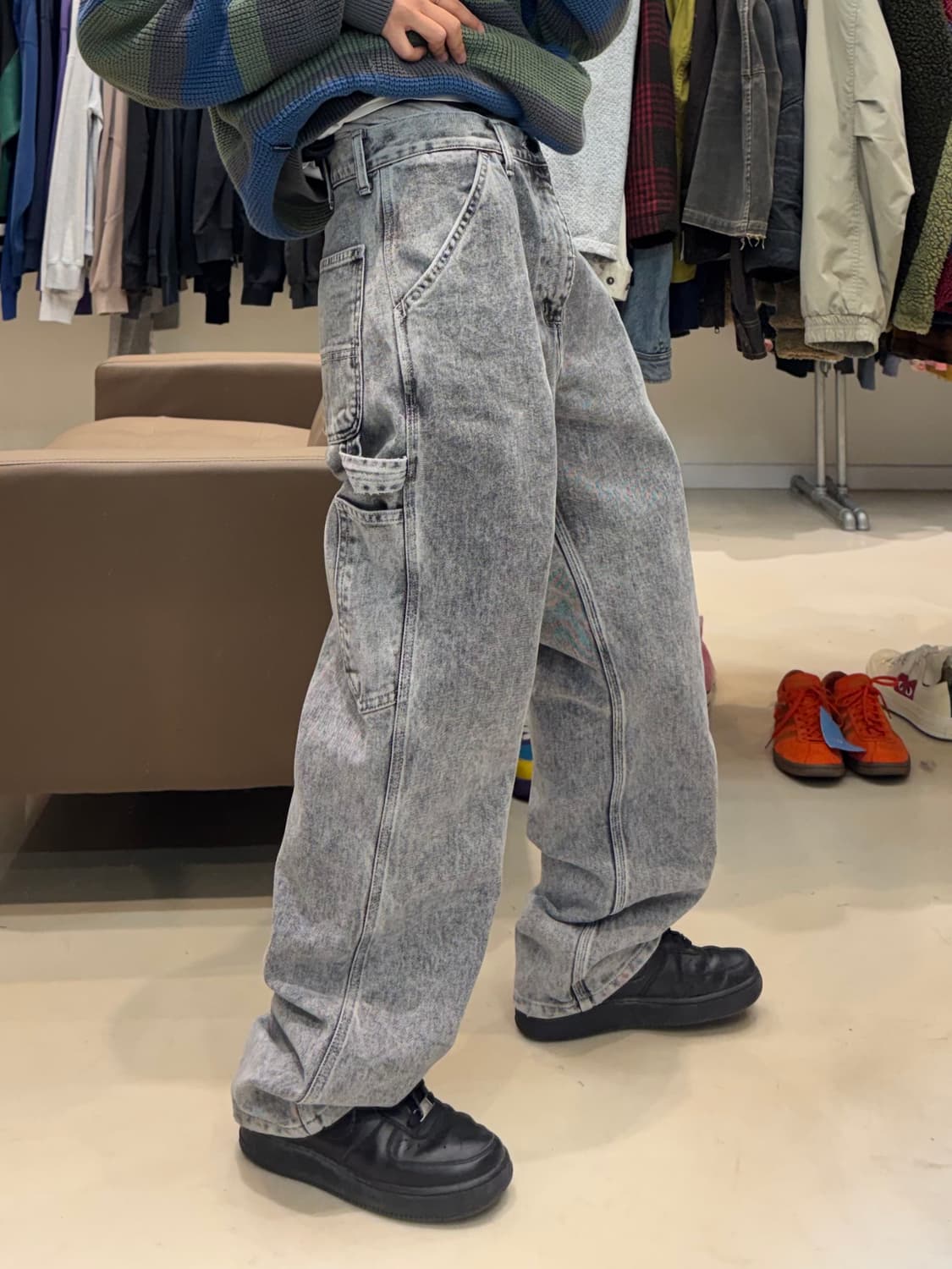 칼하트 WIP 싱글니 카펜터 팬츠 상품이미지6