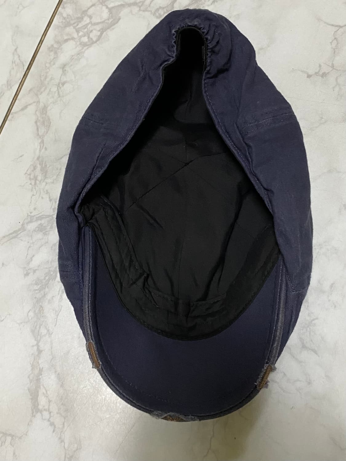 빈티지 헌팅캡 빈티지모자 네이비헌팅캡 프리사이즈 상품이미지5