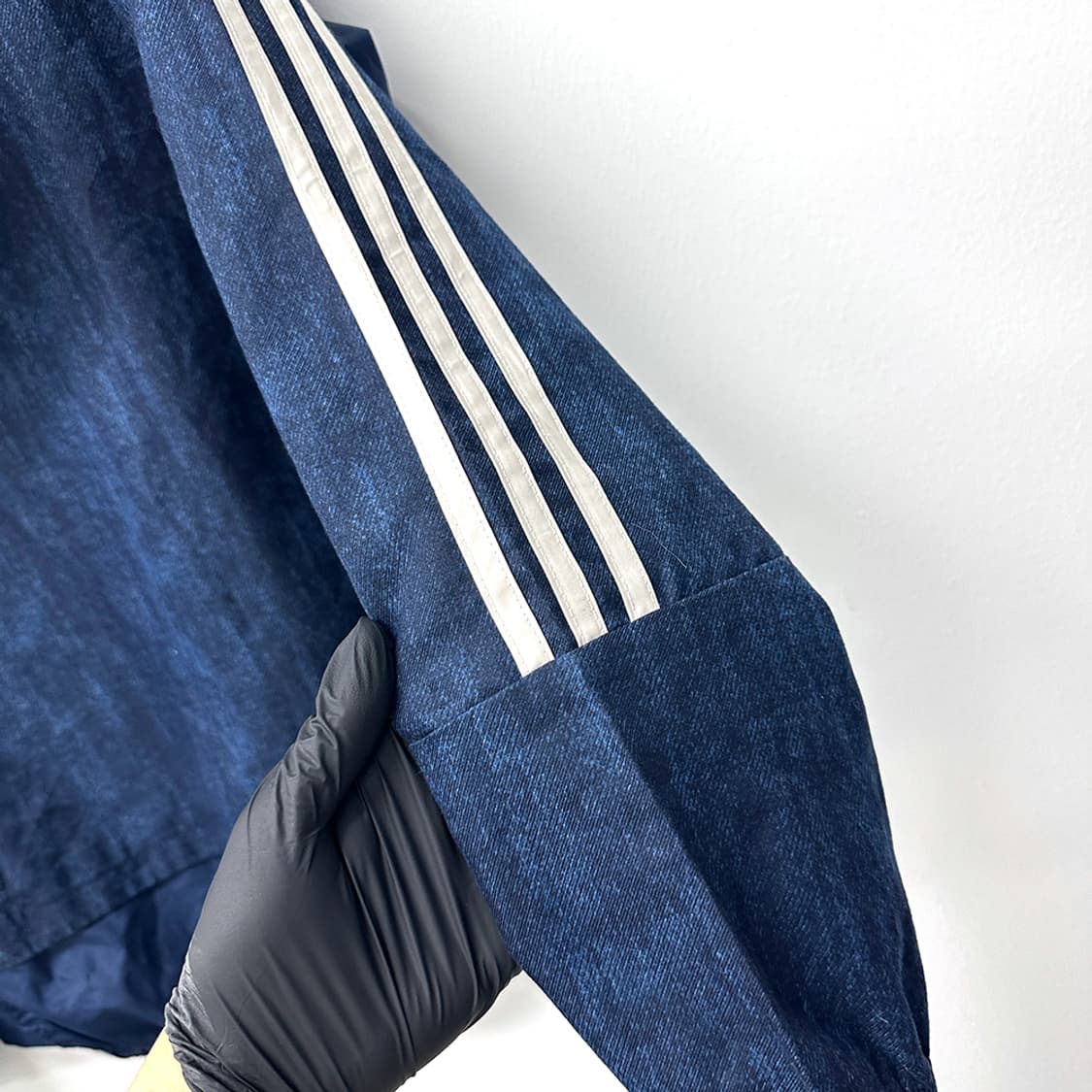 아디다스 네오 후드 바람막이 자켓 점퍼 네이비 남녀공용 상품이미지5