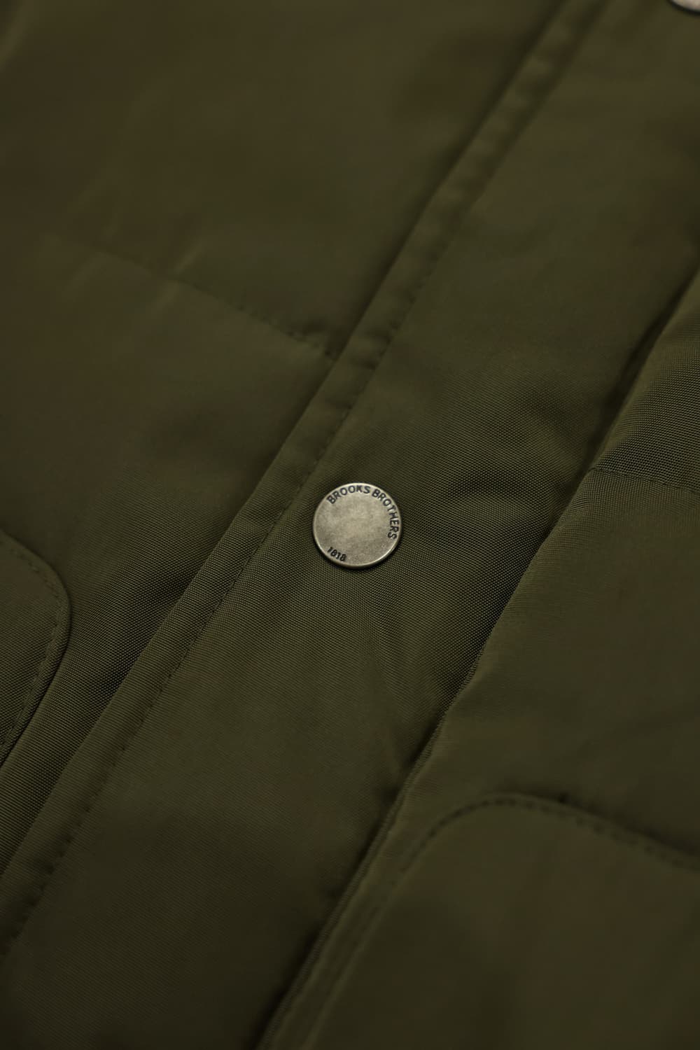 브룩스브라더스 퀼팅 베스트 올리브 판매 상품이미지3