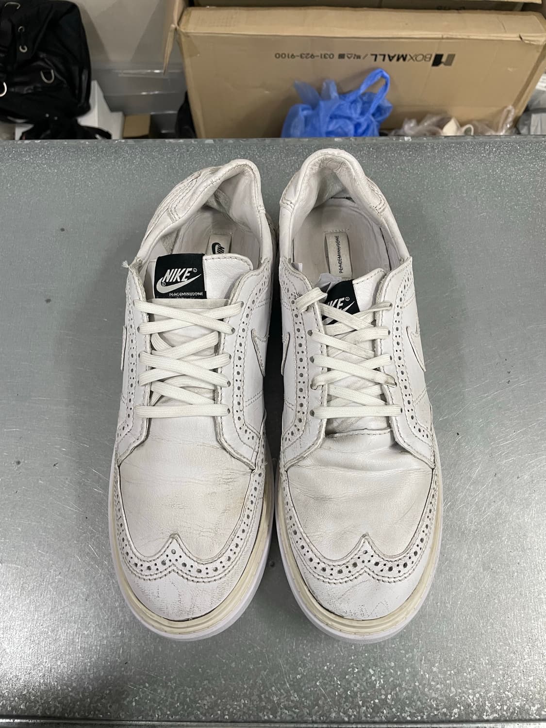 나이키 x 피스마이너스원 권도1 화이트 275 상품이미지4