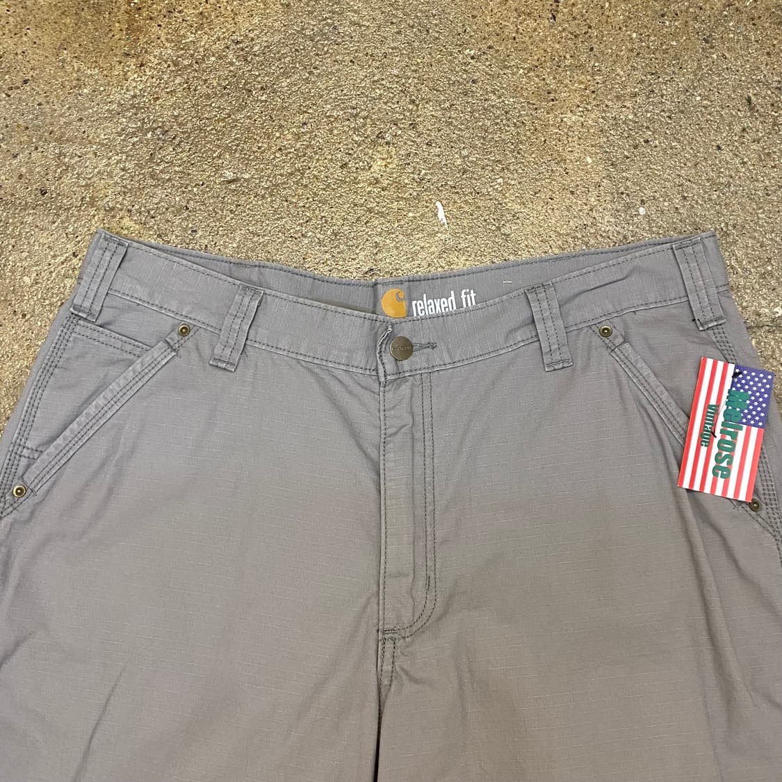 새상품) 미국 빈티지 칼하트 워크팬츠 릴렉스드 핏 반바지 상품이미지3