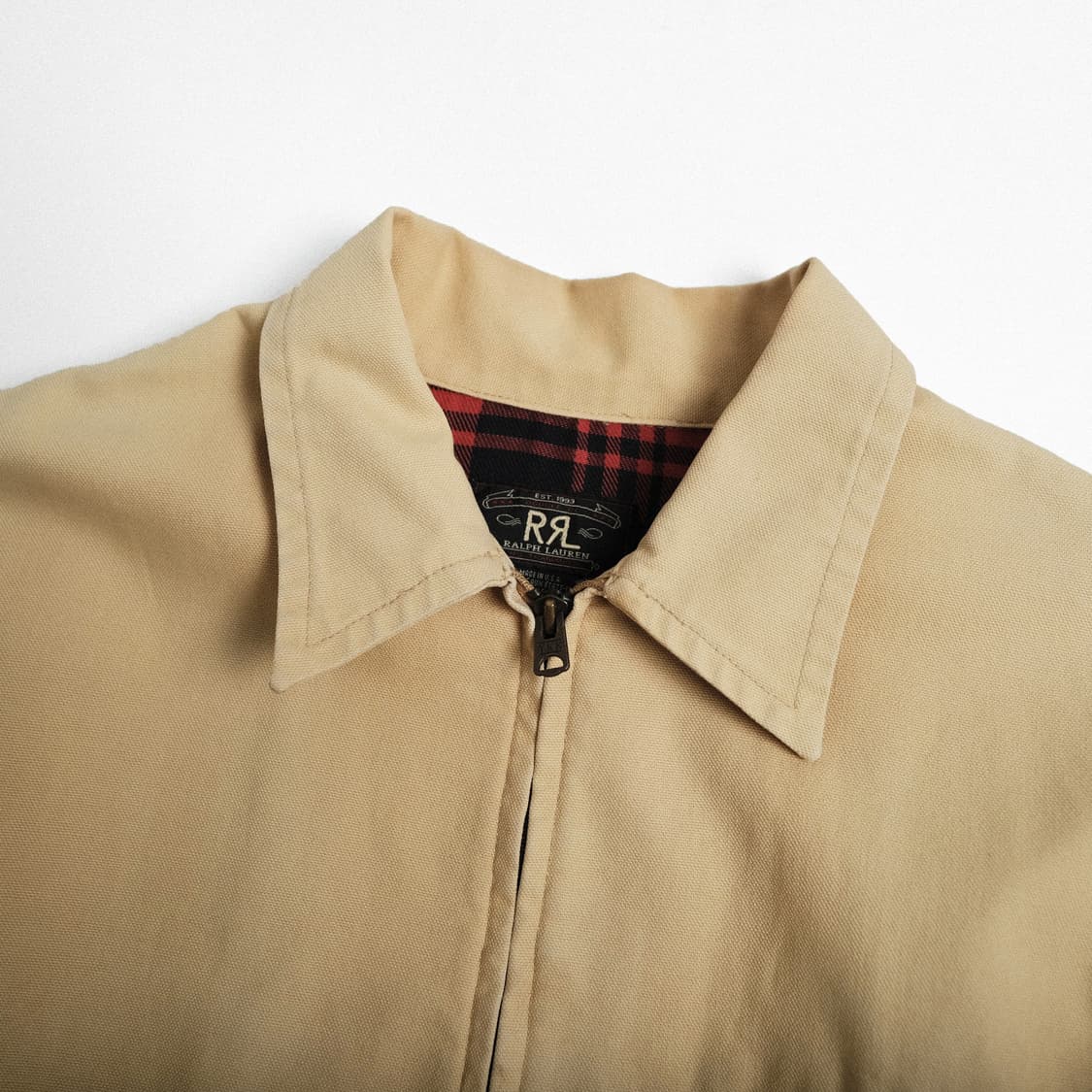 RRL 90s 캔버스 스포츠 자켓 베이지 M사이즈 더블알엘 상품이미지4