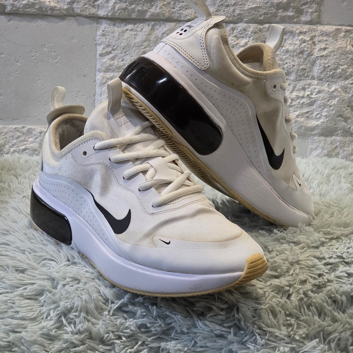 3q-28:나이키 에어맥스 CI3898-100 화이트 블랙 (23cm) 상품이미지5