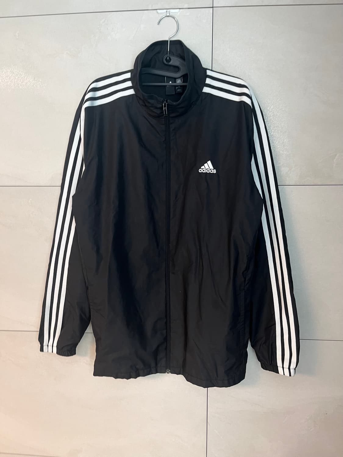 아디다스 바람막이 블랙 (XL)  상품이미지3
