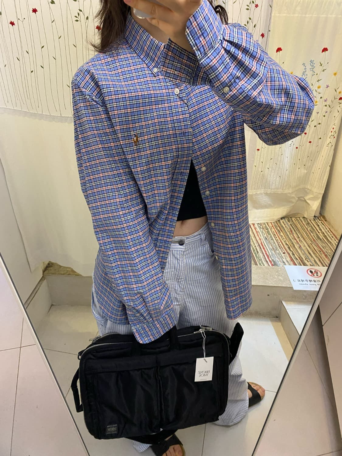 폴로 랄프로렌 체크 셔츠 (Man XL) AB0295 상품이미지1