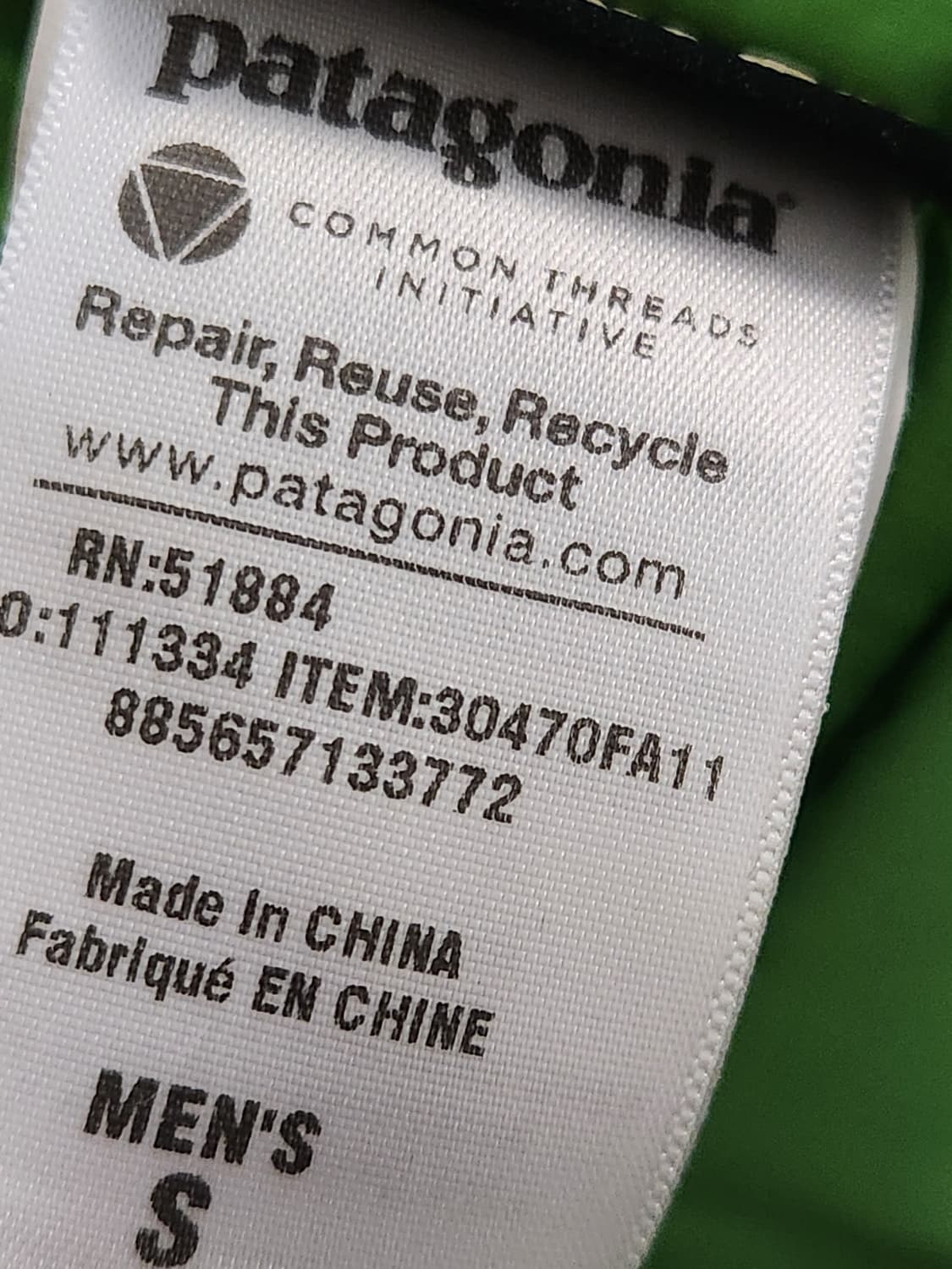 파타고니아 프리모 고어텍스 다운패딩 자켓 표기 사이즈s(개인적으로 마른L 상품이미지9