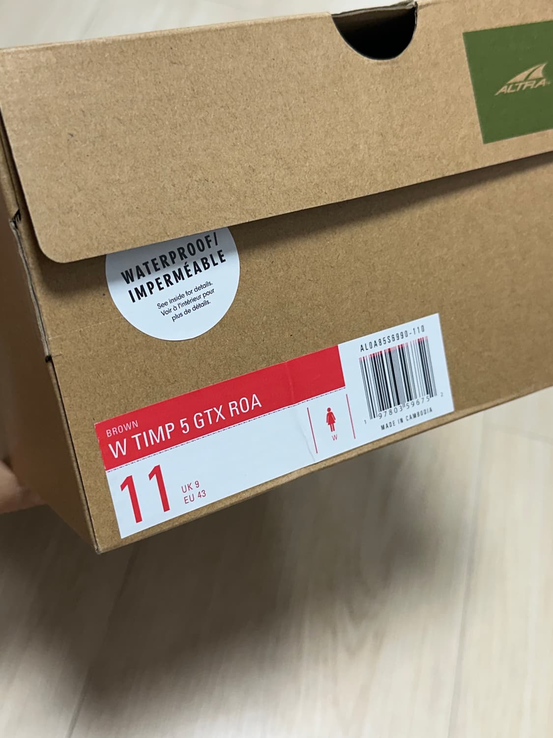 로아 알트라 팀프 브라운 우먼 US11 상품이미지10