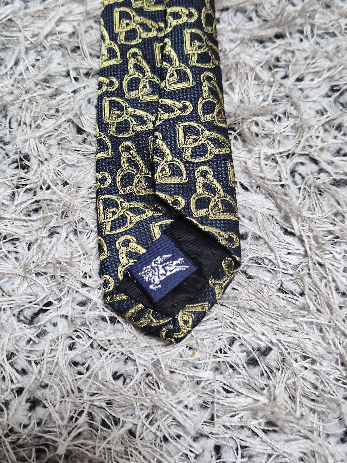 버버리Burberry 금장 패턴 넥타이 Free - N34 상품이미지7