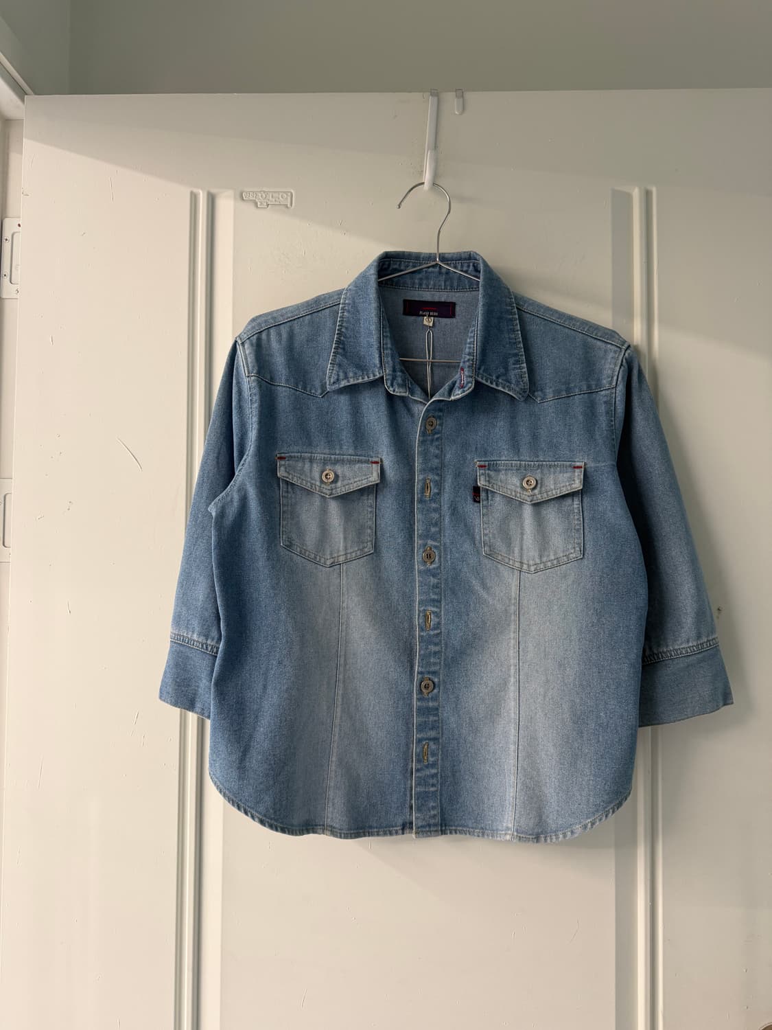 일본빈티지 FLASH BLUE 데님 셔츠자켓 상품이미지5
