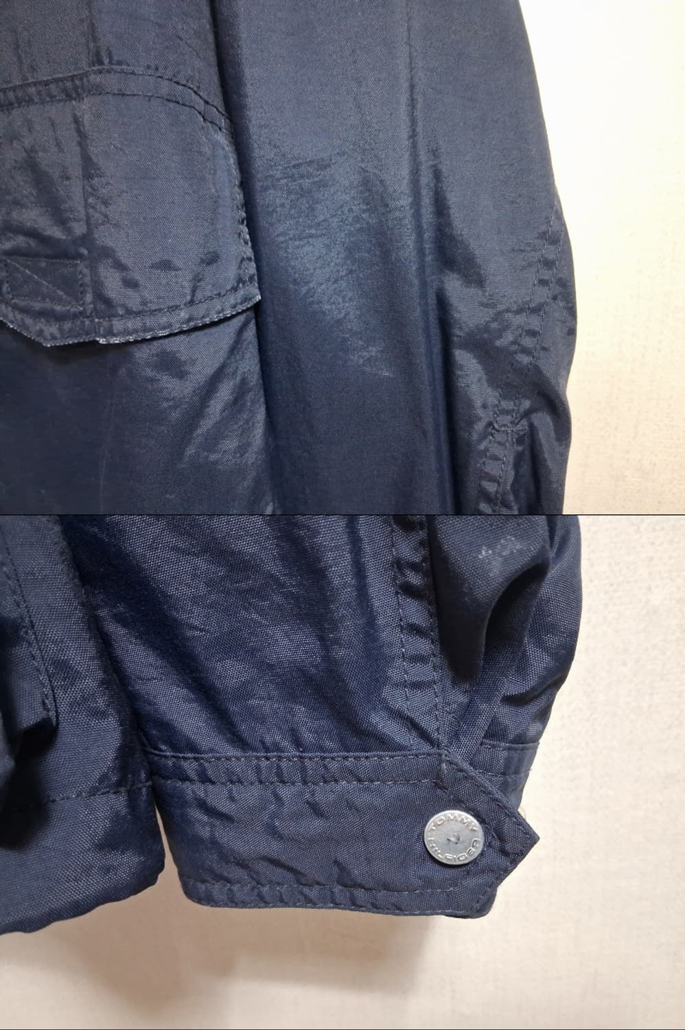 타미힐피거 남성 네이비 점퍼 후드 히든처리 남성 105 110 상품이미지5