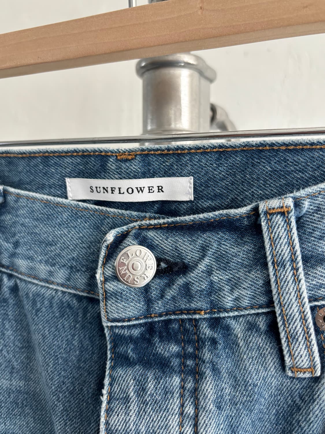 Sunflower 선플라워 데님 와이드 팬츠 상품이미지3