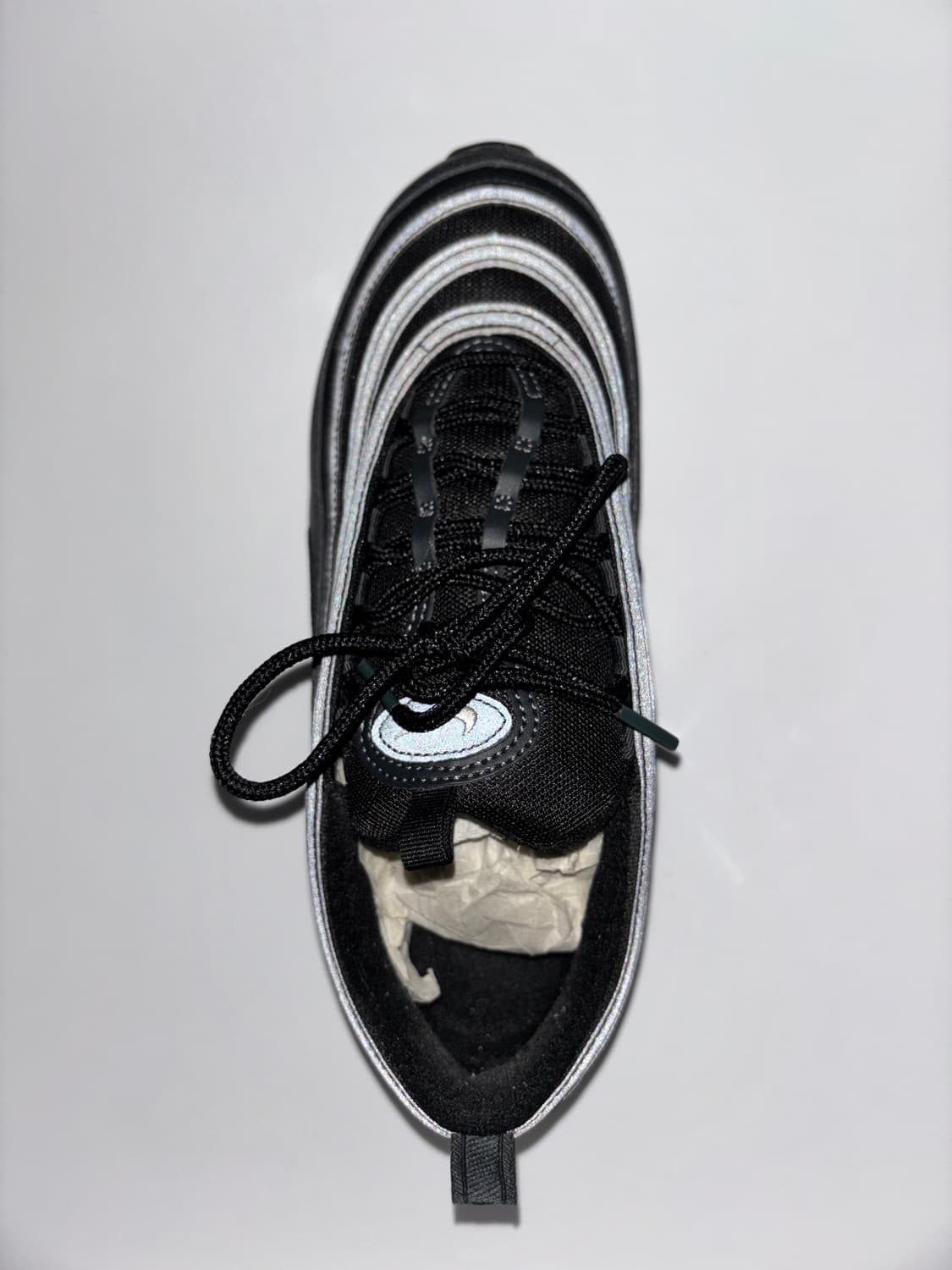 나이키 에어맥스 97 블랙 화이트 앤트러사이트 상품이미지5