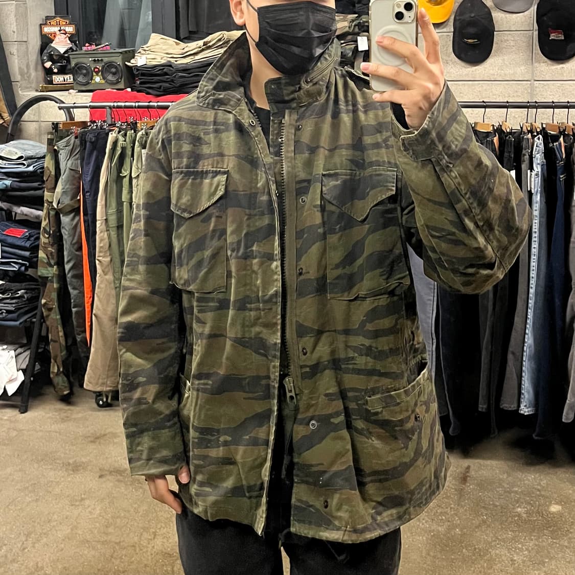 M65 타이거카모 필드 자켓 (L/R) 상품이미지7