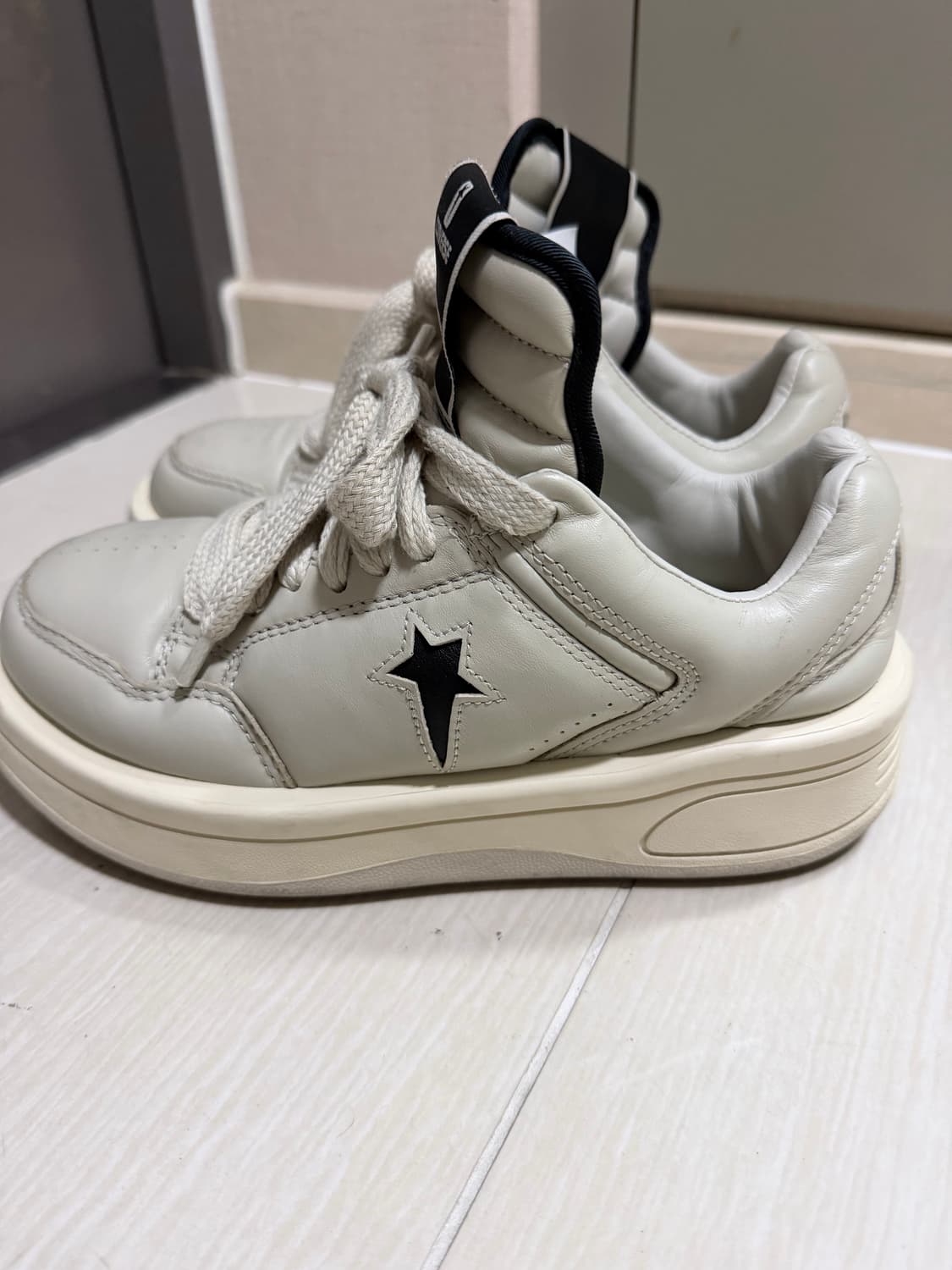 릭오웬스 컨버스x터보웨폰 로우 펠리칸 상품이미지2