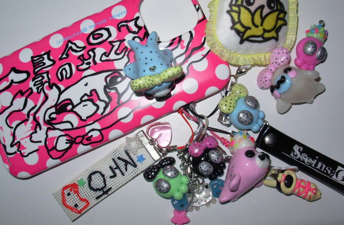 핸드메이드 해골왹져 키링☠️🩵🎶🎀🧼🩸🏩 상품이미지1