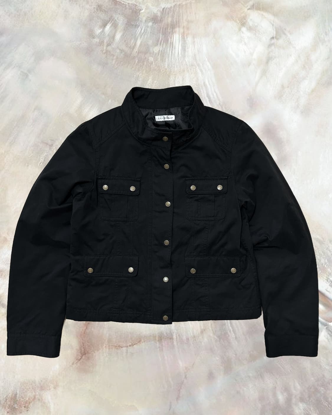 빈티지 코튼 블랙 자켓 상품이미지1