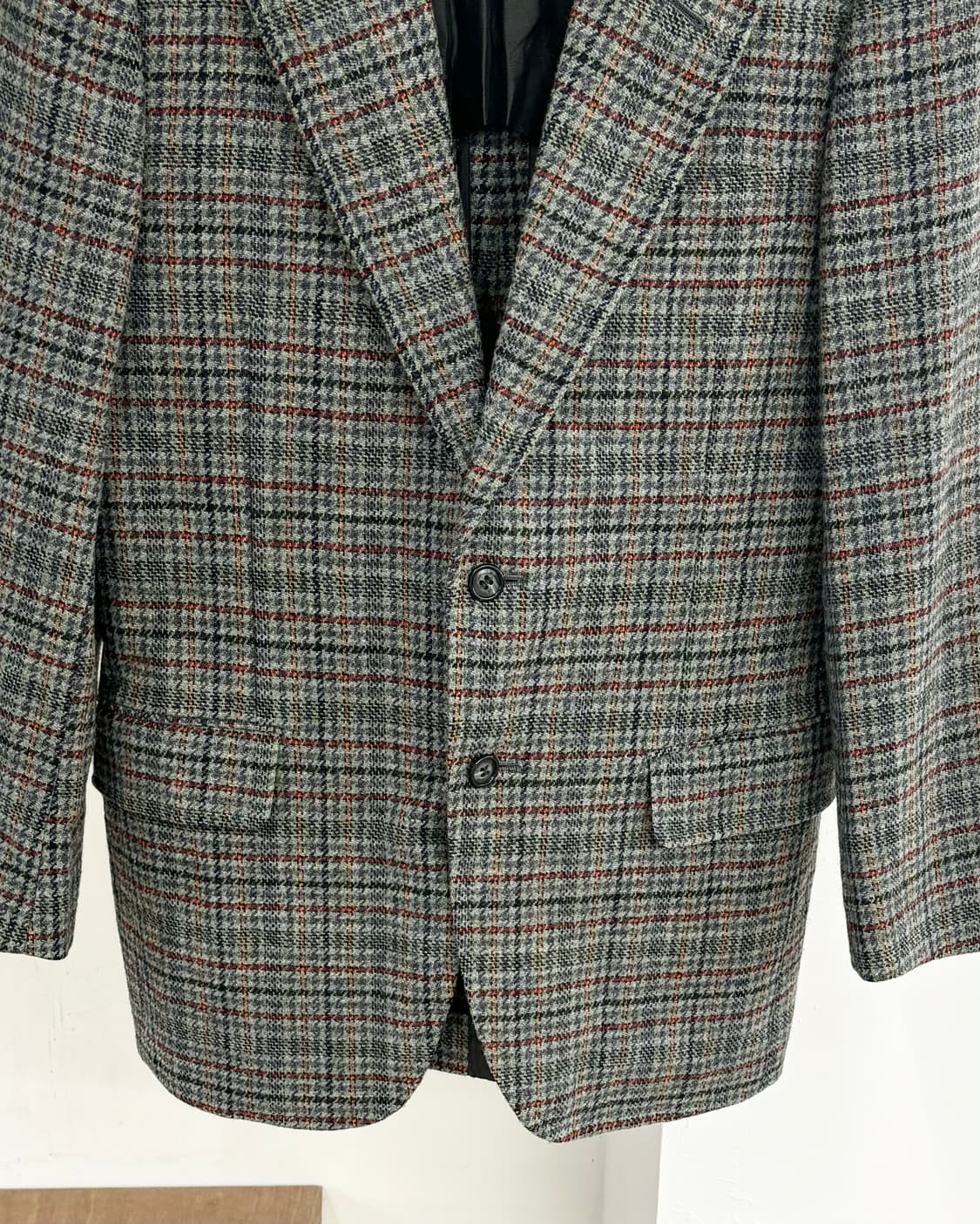버버리스 건클럽 체크 울 블레이저 자켓 상품이미지5