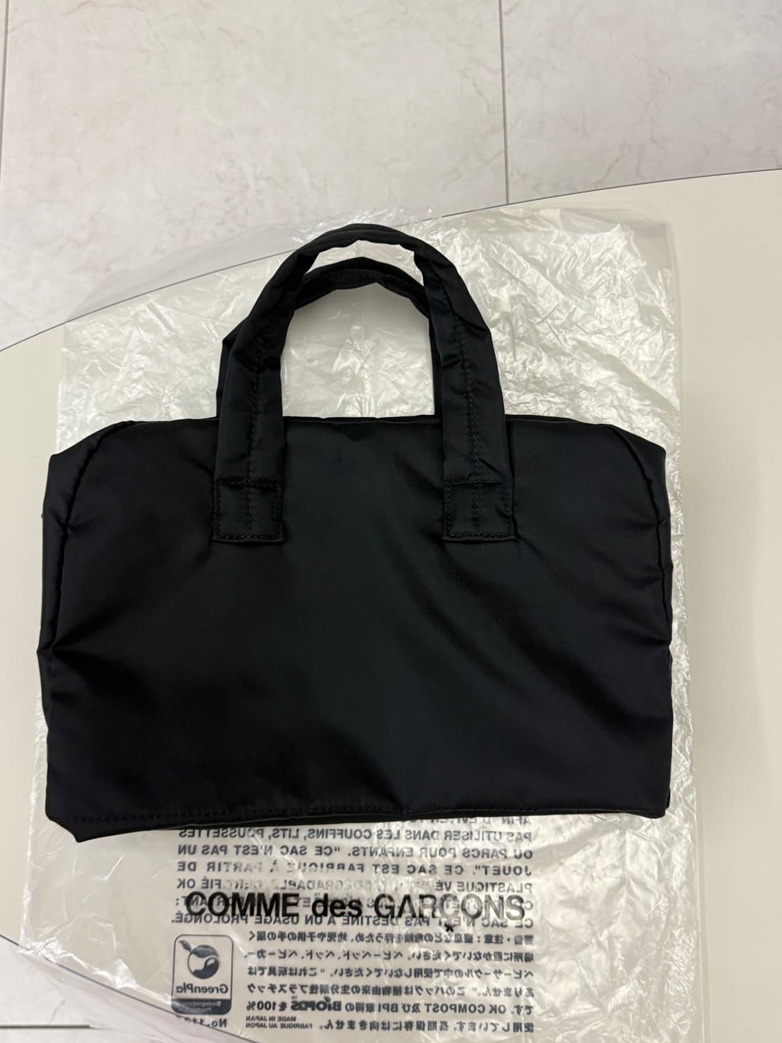꼼데가르송 보스턴백 s 상품이미지1