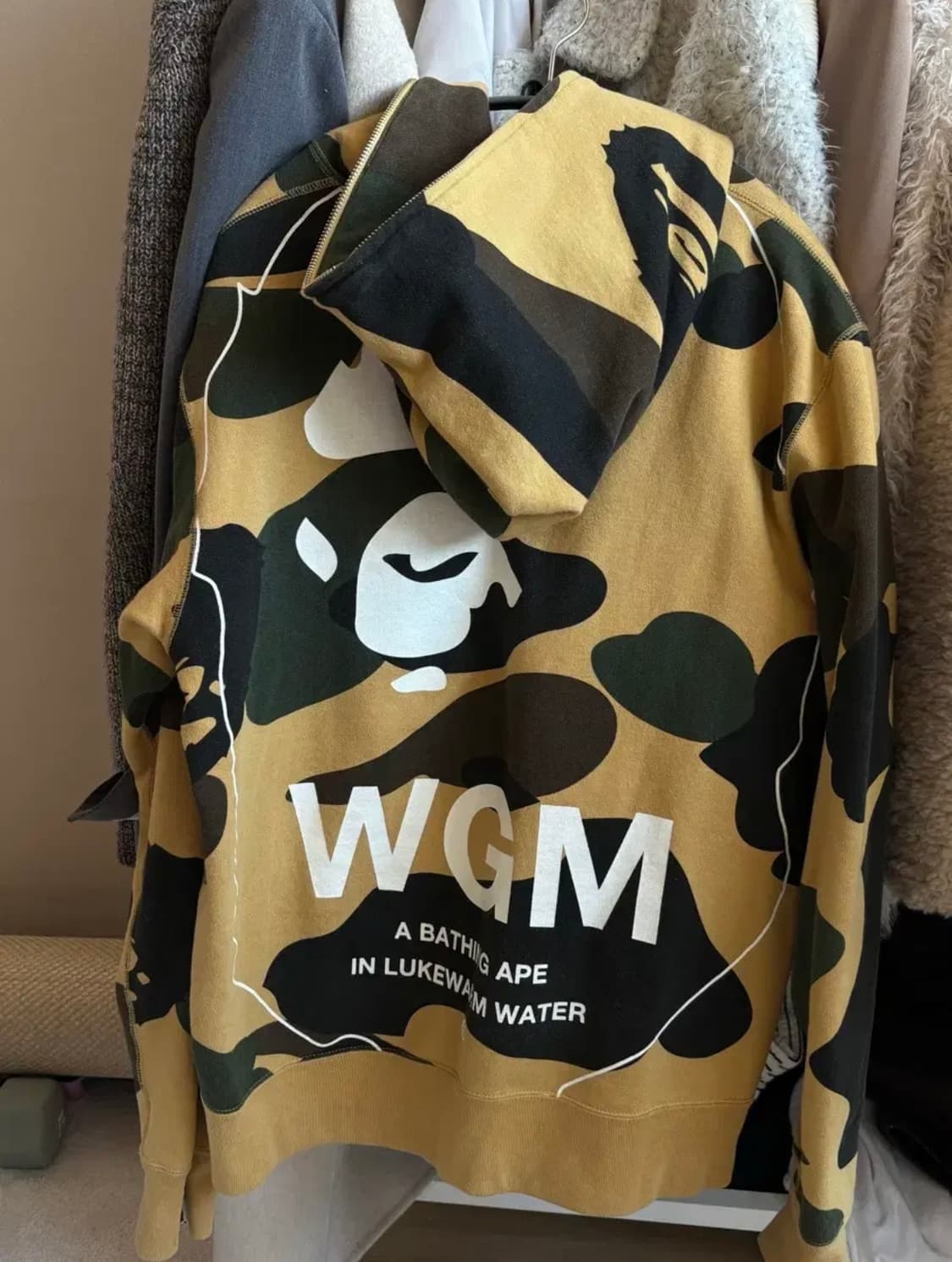 베이프 황계 후드집업 상품이미지1