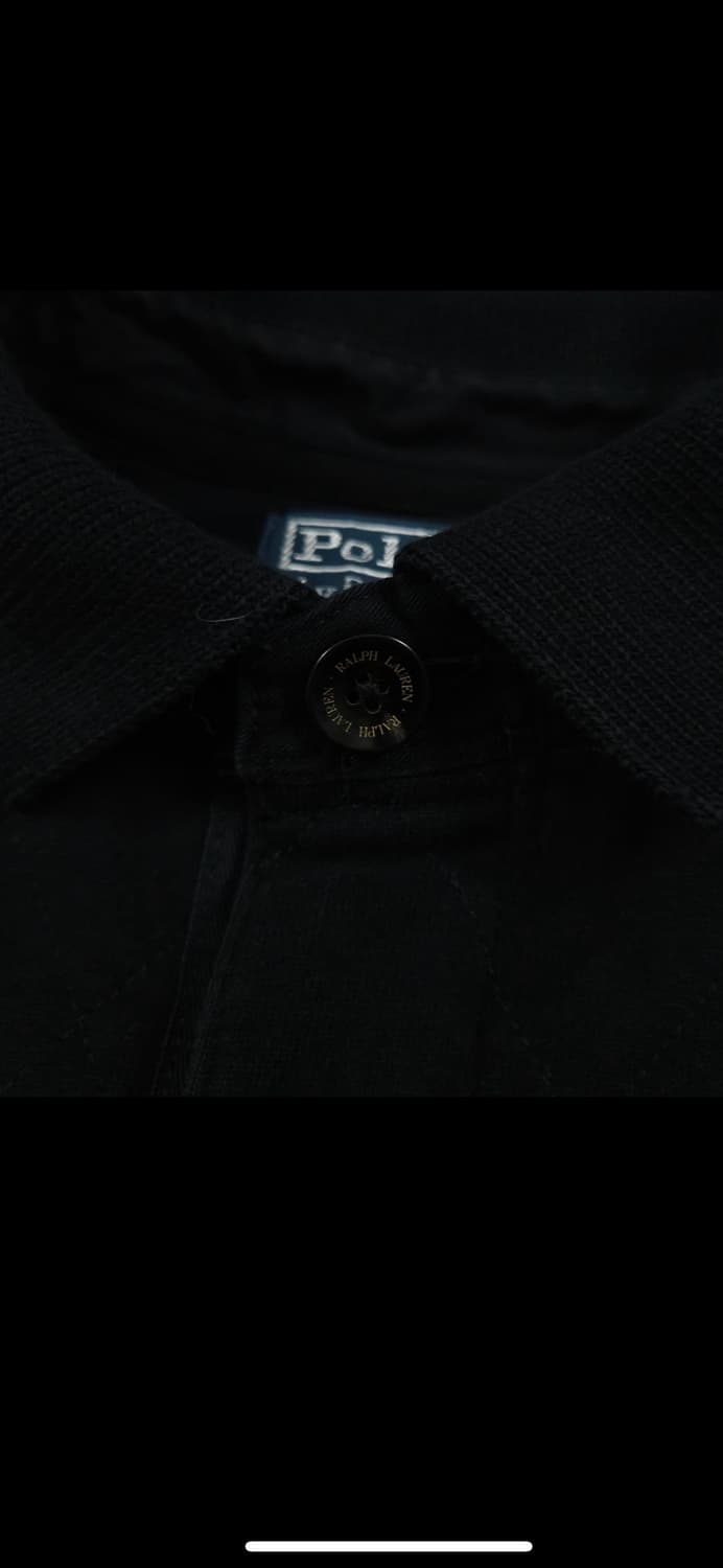 [100] (희귀) 폴로랄프로렌 빅포니 럭비티 블랙 상품이미지5