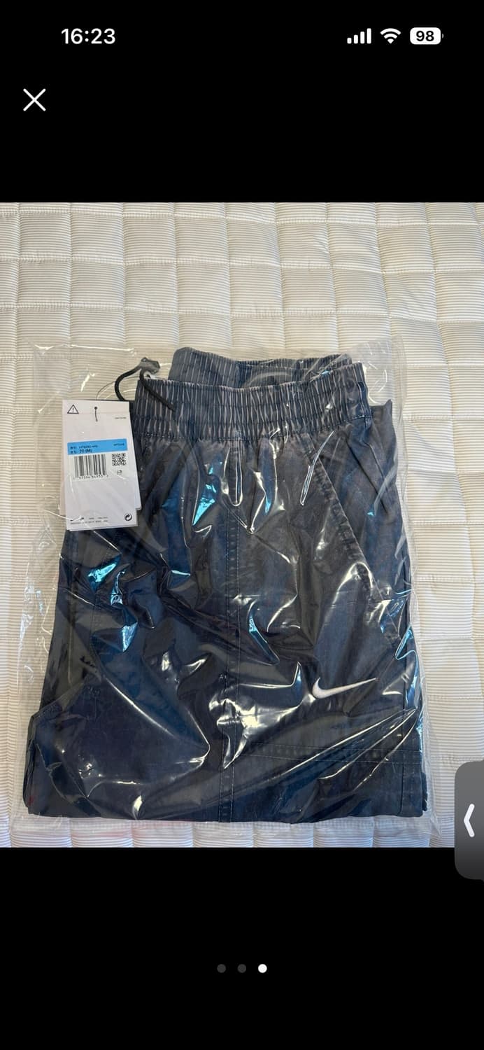 새상품) 나이키 여성용 빈티지 워싱 우븐 자켓 S/M 상품이미지8